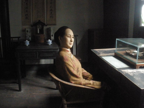 Wax figure of Qiu Jin, known as China’s “Joan of Arc.” (Credit: china.org.cn)
